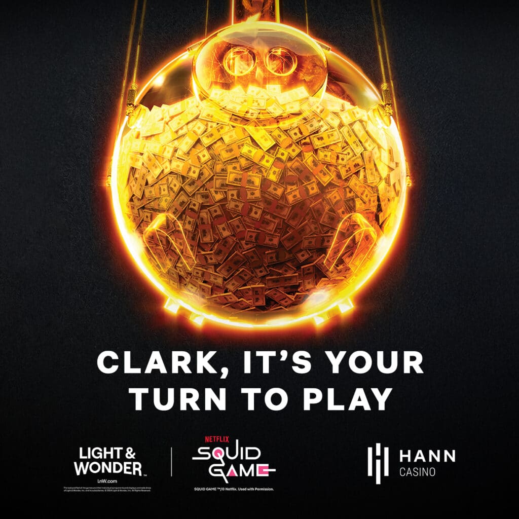 Netflix Squid Game at Clark Hann Casino